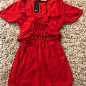 Nastygal Red Dress